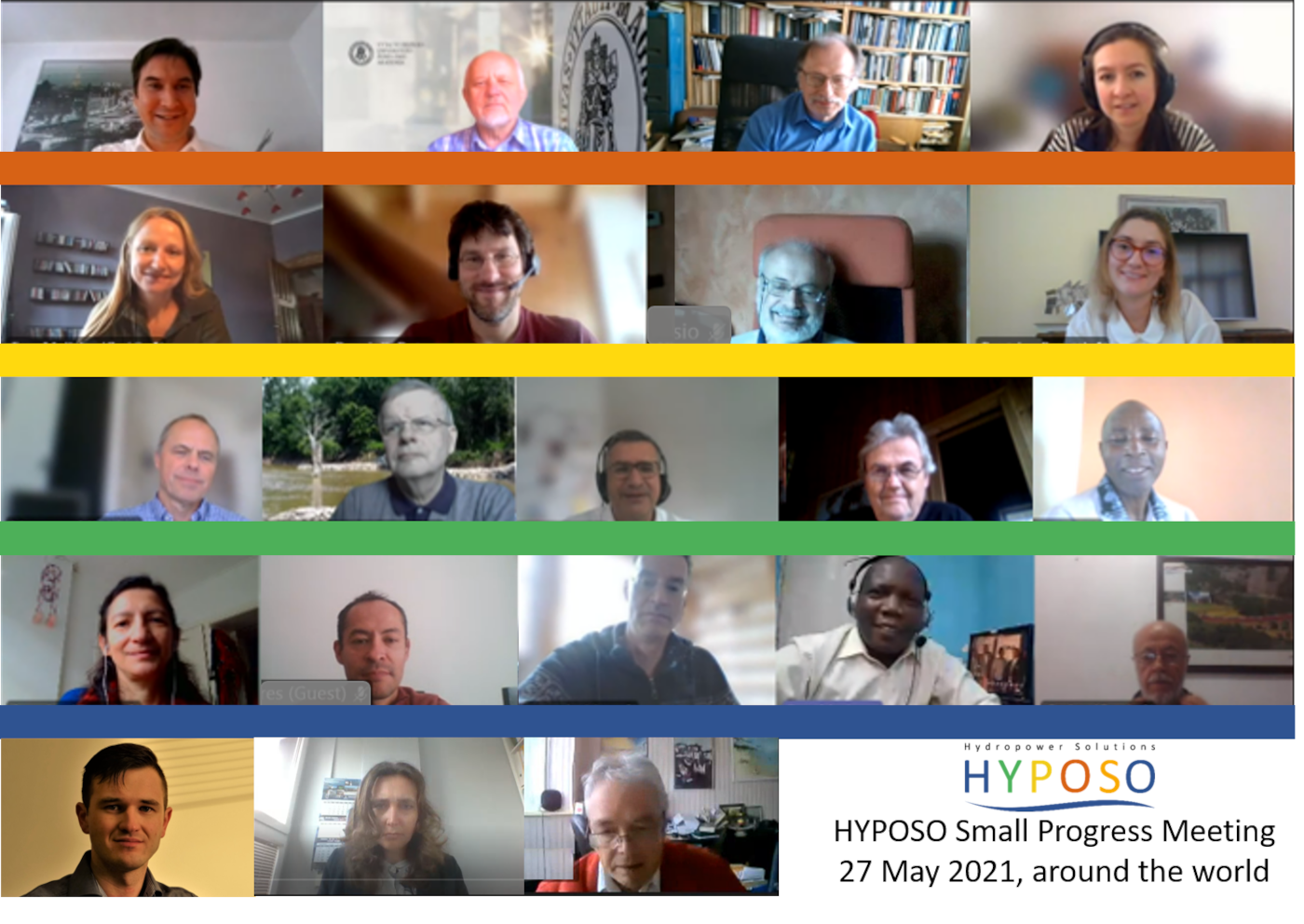 HYPOSO - participantes en la pequeña reunión de progreso